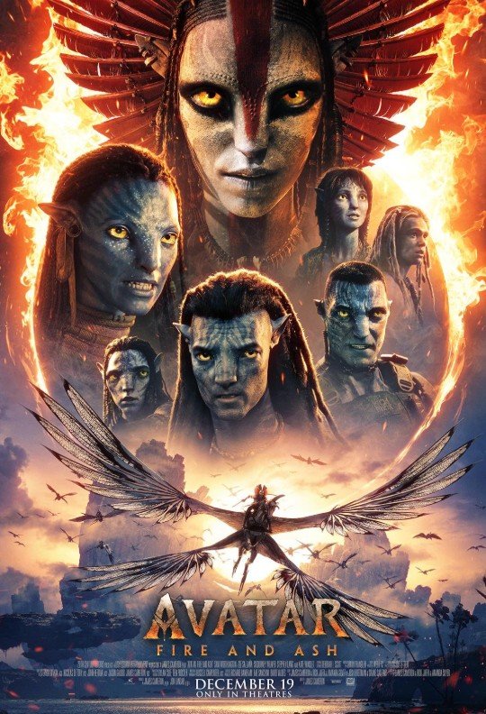 Avatar: Fire and Ash poster