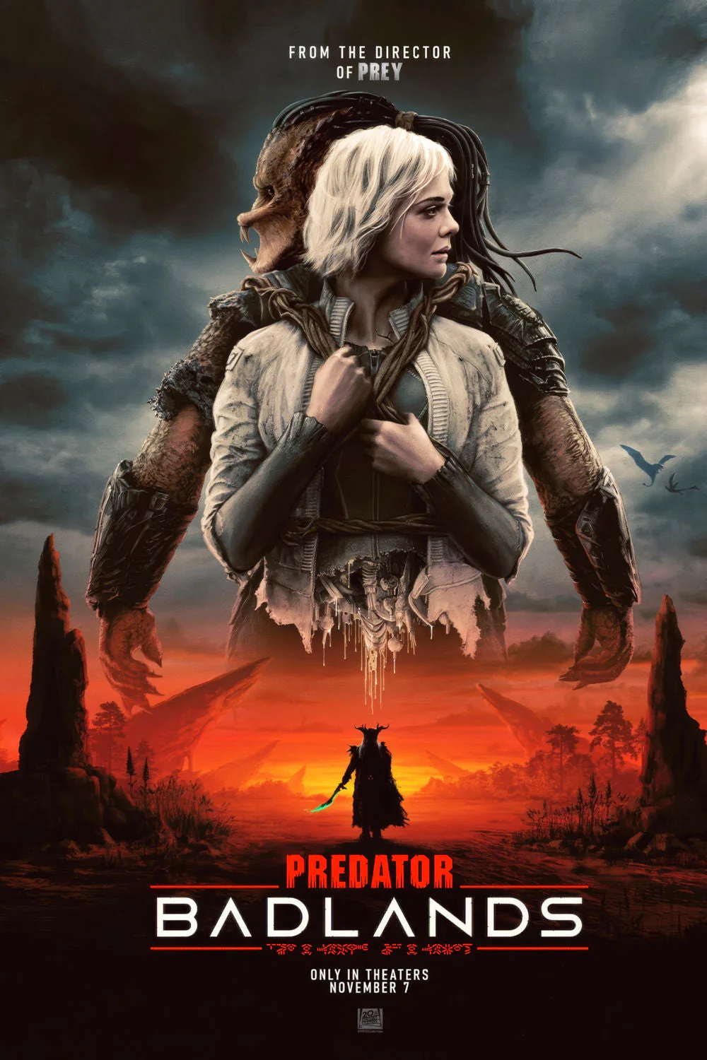 Predator: Badlands poster